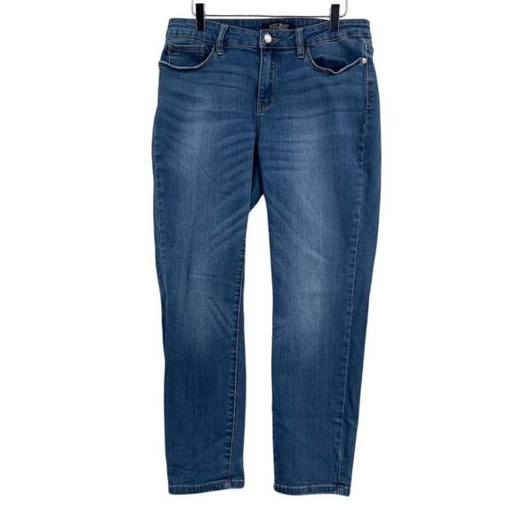 Judy Blue Women's Relaxed Fit Jeans Size 31 Medium Wash Stretch Denim - Picture 1 of 11